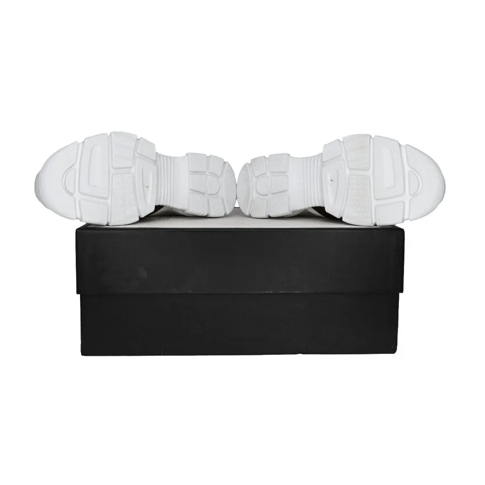 Gucci Men's Nathan Leather Web Sneakers - Picture 11 of 13
